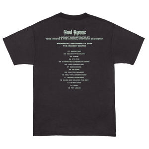 limited] HOOD HYMNS x ORCHESTRA SHOW COMMEMORATIVE TEE (front +